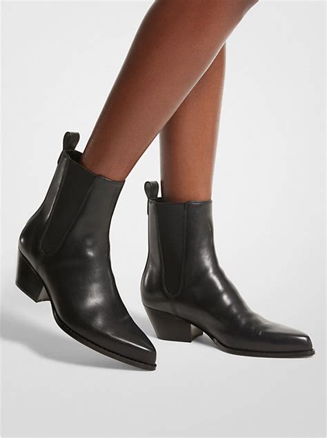 michael kors kinlee boot|Kinlee Suede Ankle Boot .